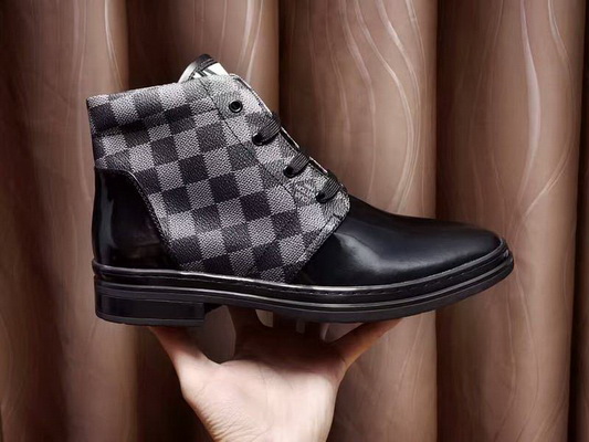 LV High-Top Fashion Men Shoes--031